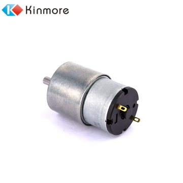 10 U / min 12 V hohes Drehmoment niedrige Drehzahl Gleichstrom-Bürstengetriebemotor von Kinmore Motor geliefert